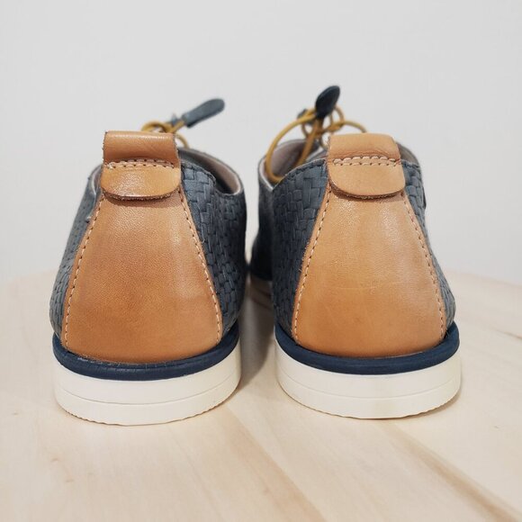 Pikolinos Oxford Shoes Women's Size 41 Navy Blue Lace up Classic Casual Academia - Picture 6 of 13